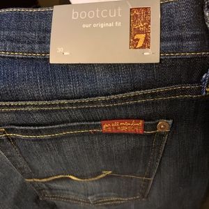 7 for all mankind Ladies Jeans Size 30 waist